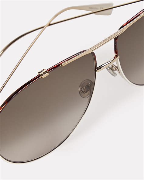 dior monsieur 1 aviator sunglasses|DiorMonsieur1 Tortoiseshell Effect Pilot Sunglasses .